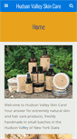 Mobile Screenshot of hudsonvalleyskincare.com